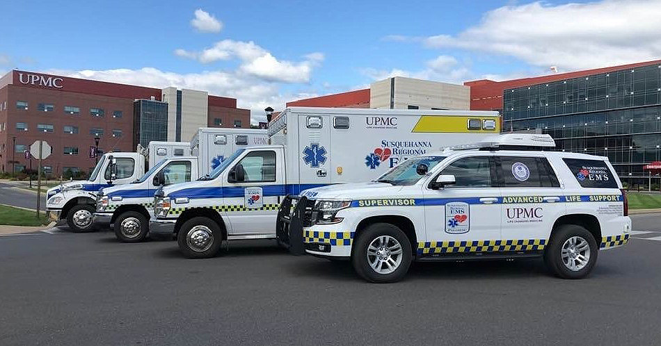 Susquehanna EMS vehicle line up